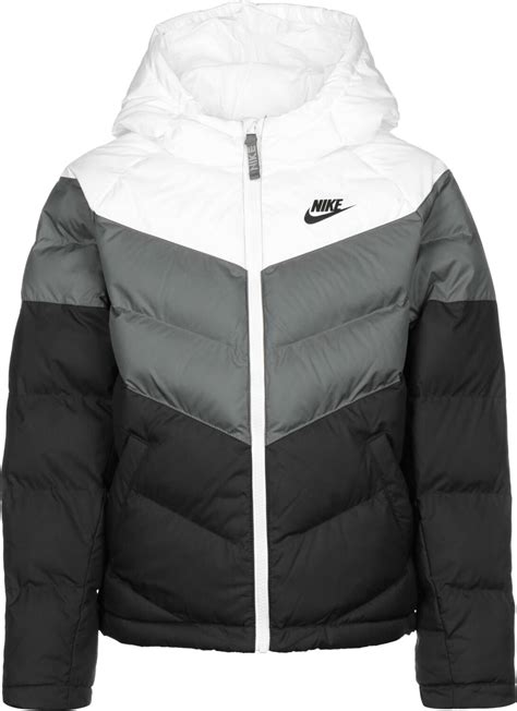 nike jacke schwarz grau weiß|Schwarz Jacken & Westen .